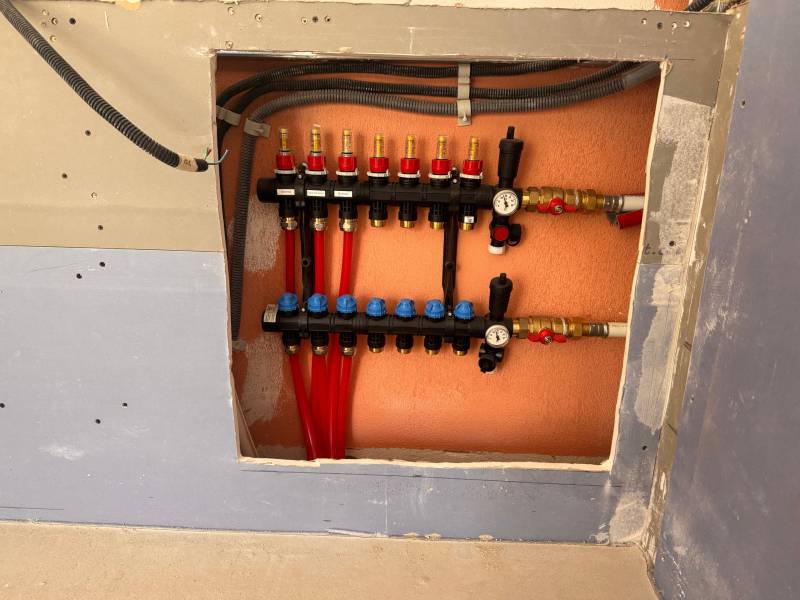 Installation d'une pompe à chaleur 11 kW avec un plancher chauffant à Valréas